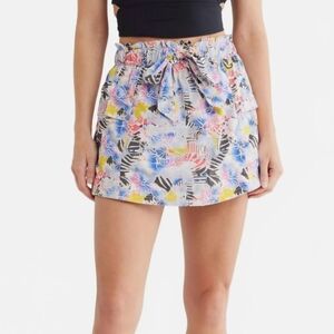 Free People Movement Printed In The Wild Skort In Trippy Mystic Floral XL